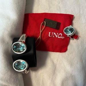 UNO de 50 “kingdom” bracelet and “Orion” ring set NWT